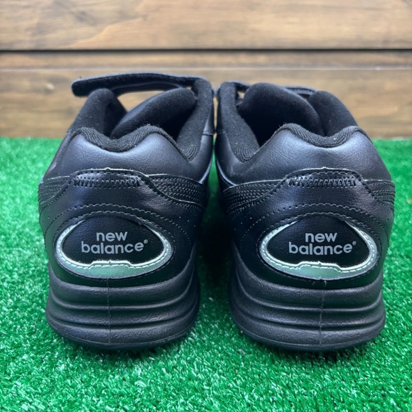 New Balance Walking Shoes Men's Size 12 Black Upper Leather Hook & Loop MW577VK - Picture 3 of 16